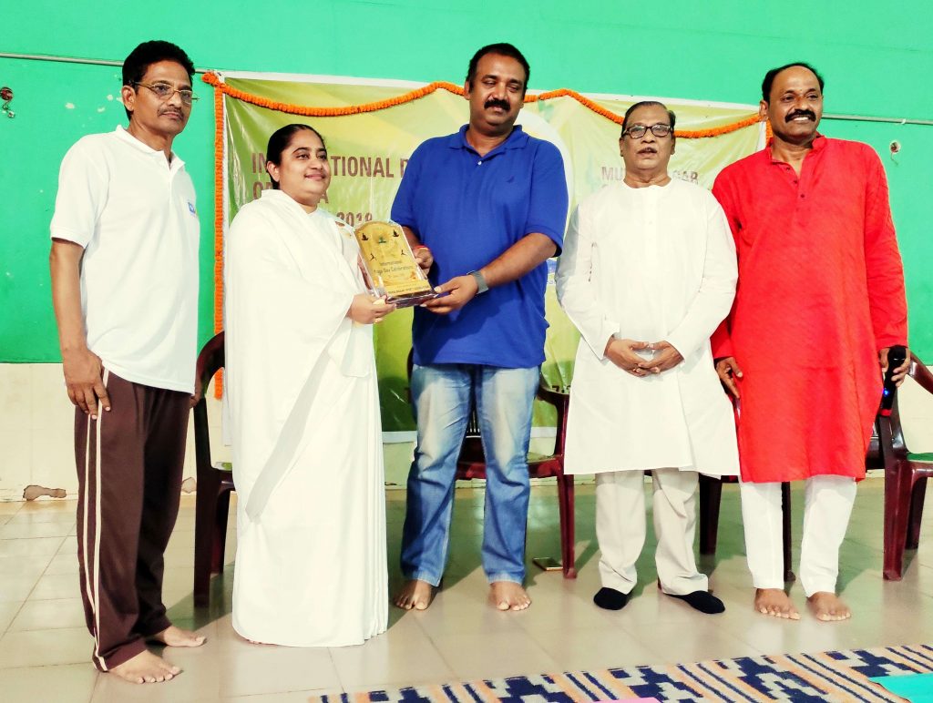 International yoga day-by RailwayNewColony visakhapatnam